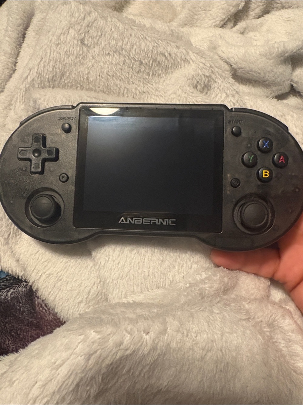 Portable Handheld Gaming Console in Black